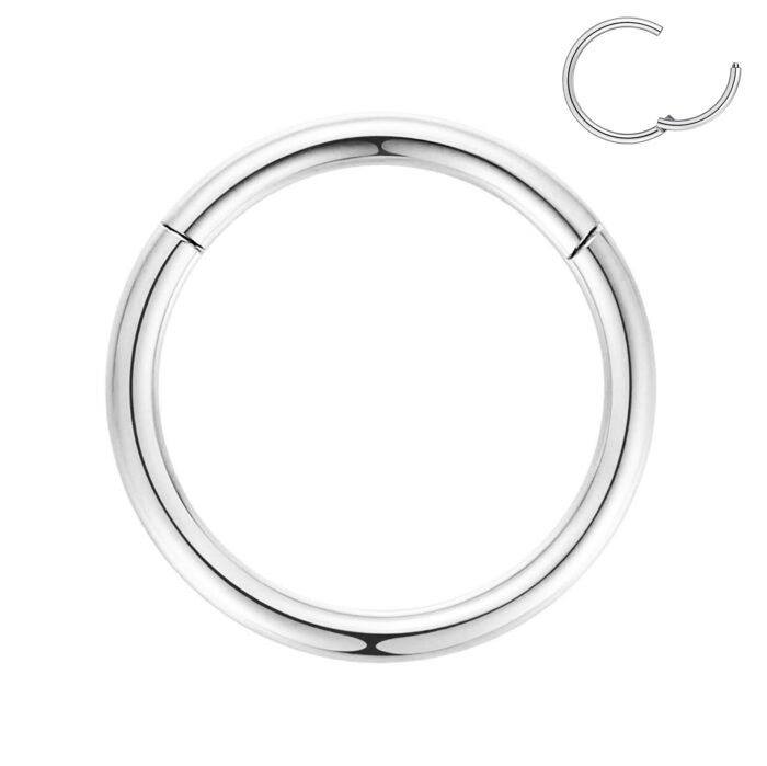 Segmento Clicker Liscio in Titanio