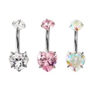 Banana Cuore Con Zirconia Di Titanio ASTM F136