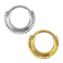 Anello Saturno Cleopatra Di Titanio