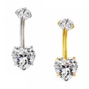 Banana Cuore Con Zirconia Di Titanio ASTM F136