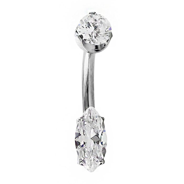 Banana di Titanio con Navette di Zirconia