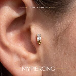Labret di Titanio con Zircone