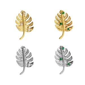 Labret Foglia con Zirconia di Titanio ASTM F136