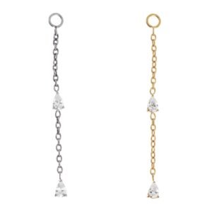 Pendente Drop Chain di Titanio ASTM F136