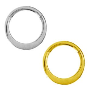 Segmento Clicker Abaloado di Titanio