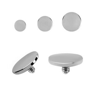 Chapa Dermal Flat RI, Titanio