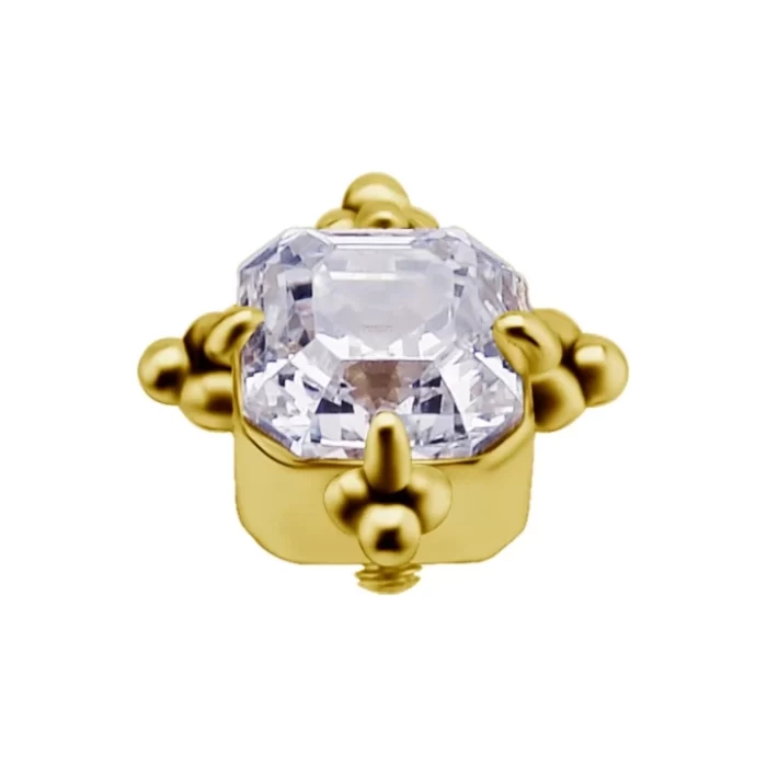 Labret in Oro 18k con Zirconia Premium - immagine 2