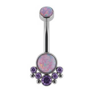 Banana di Titanio con Opali