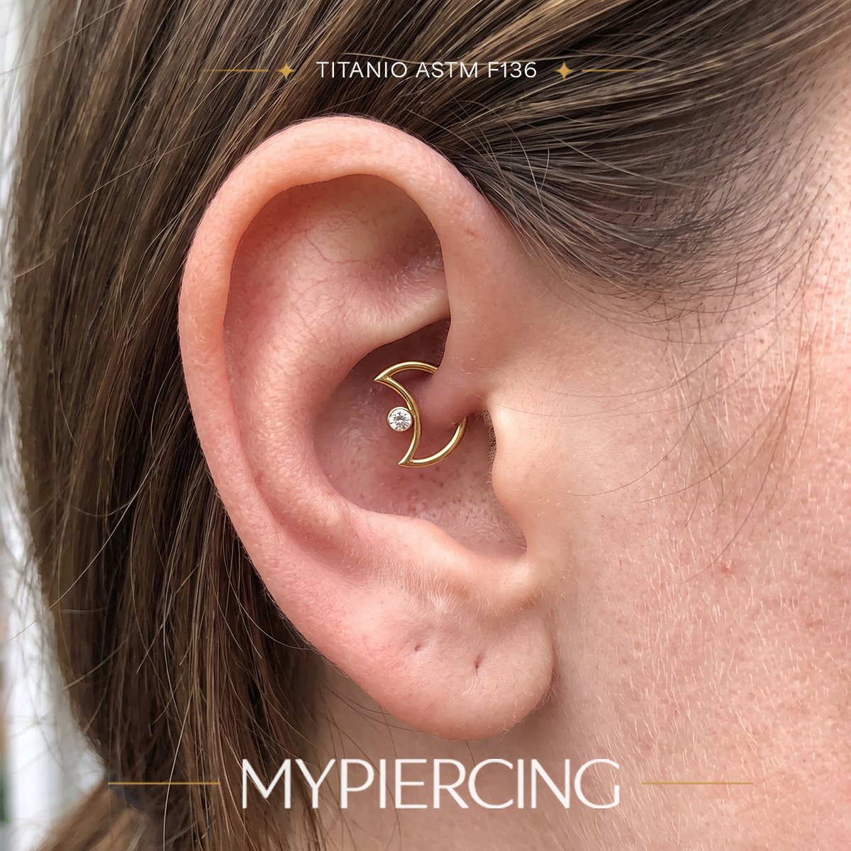 LUA CZ CUBIC CLICKER TIT (CX2)