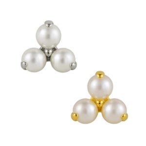 Labret 3 Perle di Titanio