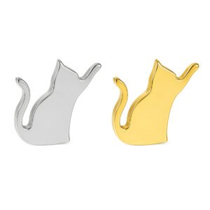 Labret Gattino in Titanio