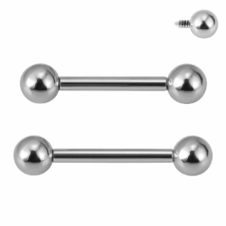 Barbel 1.6mm con sfera 5mm tit
