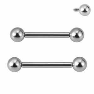 Barbel 1,6mm con sfera 4mm Tit