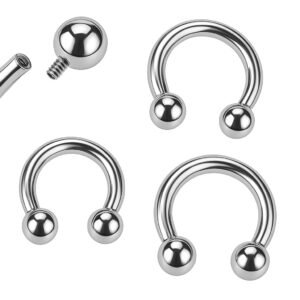 Circular Barbell 1.6 mm Titanio ASTM F136