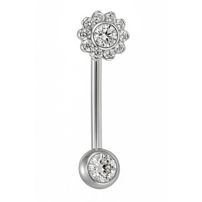 PIERCING Titanio ASTM F136 GENITAL FLOR