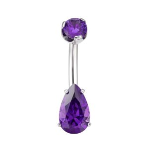 Banana Goccia Plus Minore Zirconie Di Titanio ASTM F136