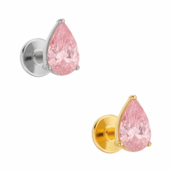 Labret Goccia di Zirconia in Titanio ASTM F136