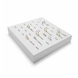 Espositore Bianco Per Clicker, Orecchini