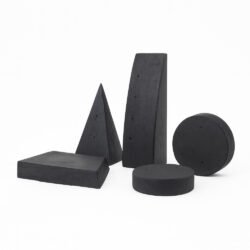Espositore di Legno Modelo Per Labret Nero (hastes inclusas)