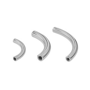 HASTE MICRO CURVO Titanio ASTM F136 R/I