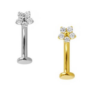 Banana Fiore di Titanio con Zirconi