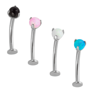 Banana Floating di Titanio ASTM F136 con Sfera Piccola