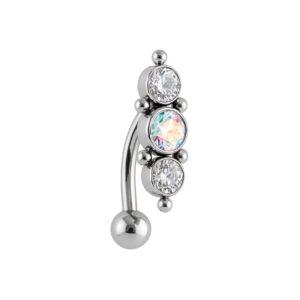 Banana Inversa a Cascata di Titanio ASTM F136