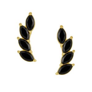 Cluster di Navette Labret in Oro 18k con Created Diamond