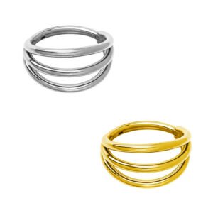 Conch Triple Liscio in Titanio ASTM F136