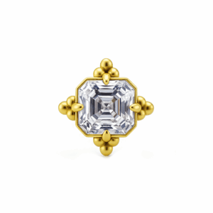 Labret in Oro 18k con Zirconia Premium