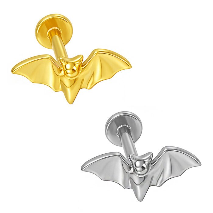 Labret Pipistrello In Titanio ASTM F136
