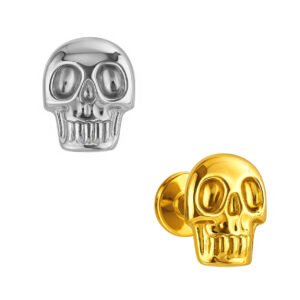 Labret Teschio In Titanio ASTM F136