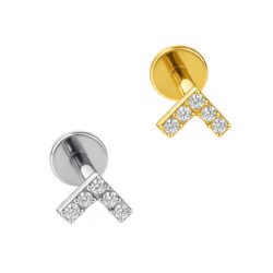 Labret V Con Zirconi In Titanio ASTM F136