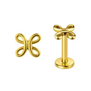 Love Labret Liscio in Oro 18k