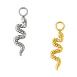 Pendante Snake di Titanio ASTM F136