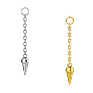 Pendente Spike Lux di Titanio ASTM F136