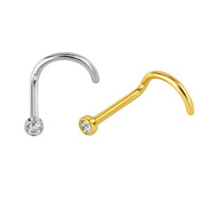 NOSTRIL ZIRC BR SEM GARRA Titanio