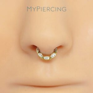 Anello Clicker Navette di Titanio ASTM F136