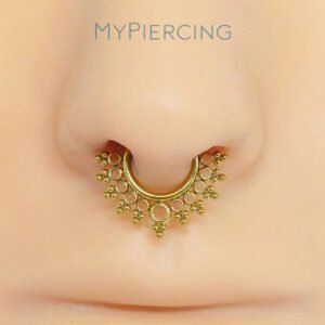 Anello Ventaglio Pizzo di Titanio ASTM F136