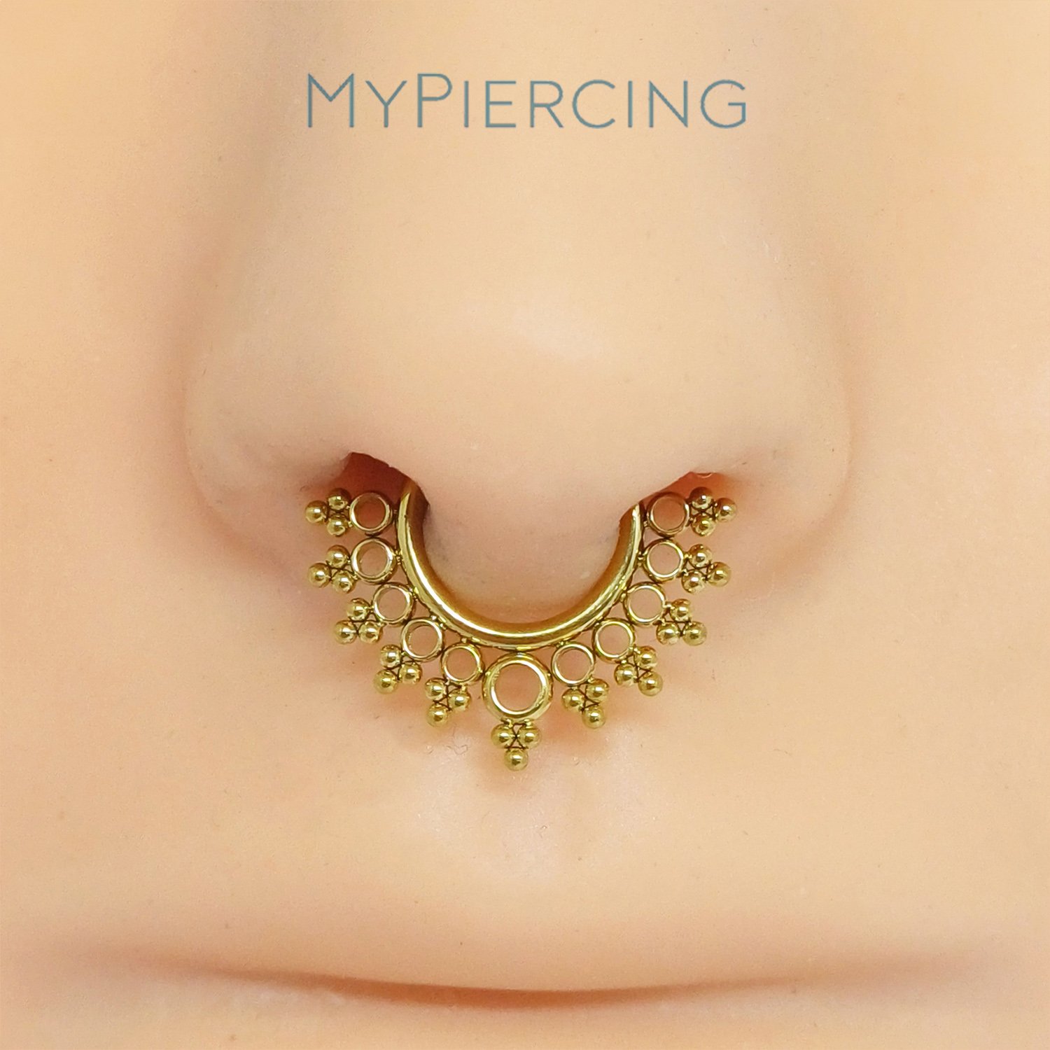 Anello Ventaglio Pizzo di Titanio ASTM F136 - immagine 2