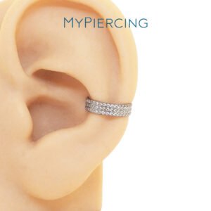 Clicker di Titanio ASTM F136 con Tre File di Zirconie