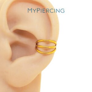 Conch Triple Liscio in Titanio ASTM F136