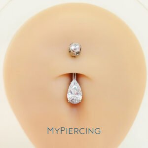 Banana Goccia Plus Minore Zirconie Di Titanio ASTM F136