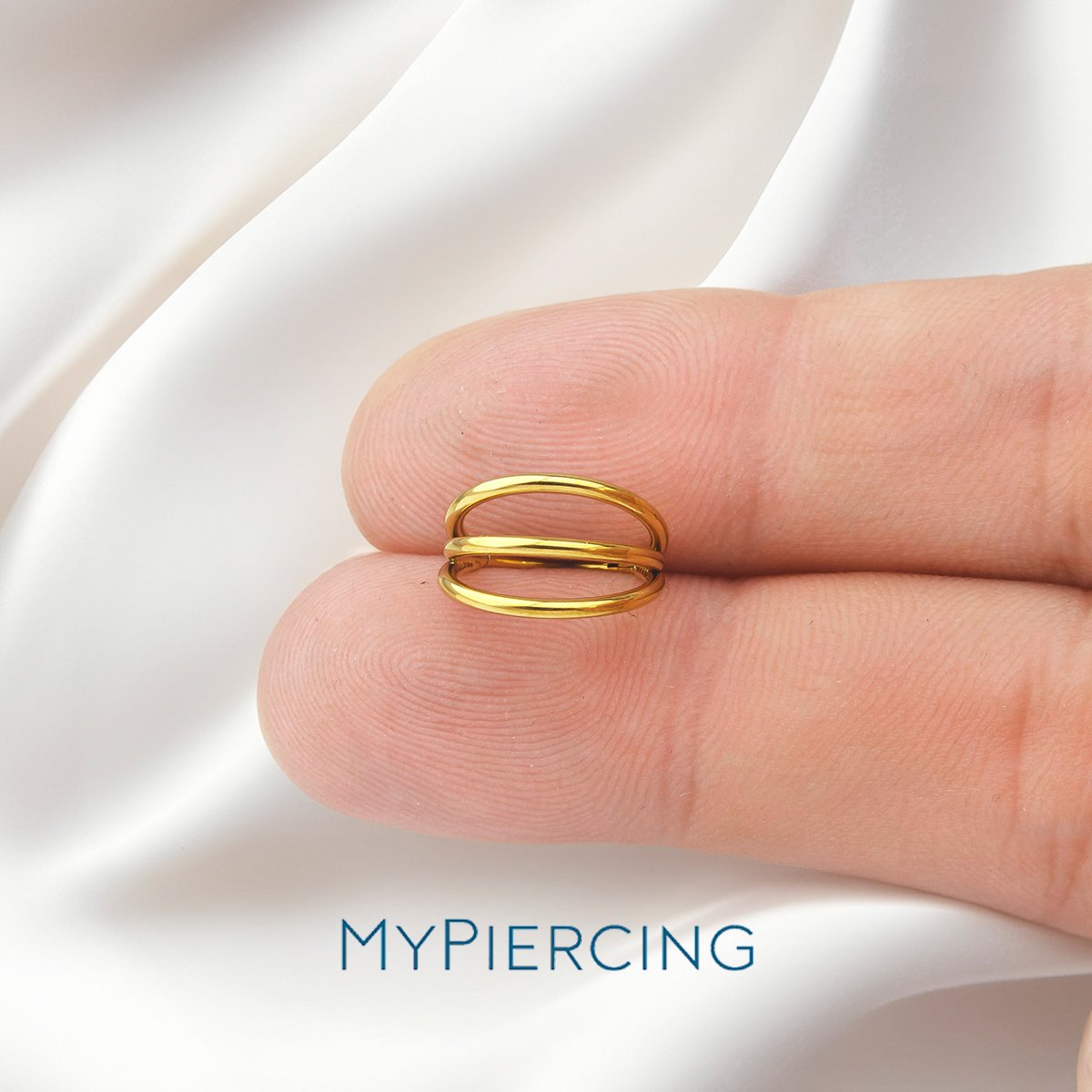 Conch Triple Liscio in Titanio ASTM F136 - immagine 3