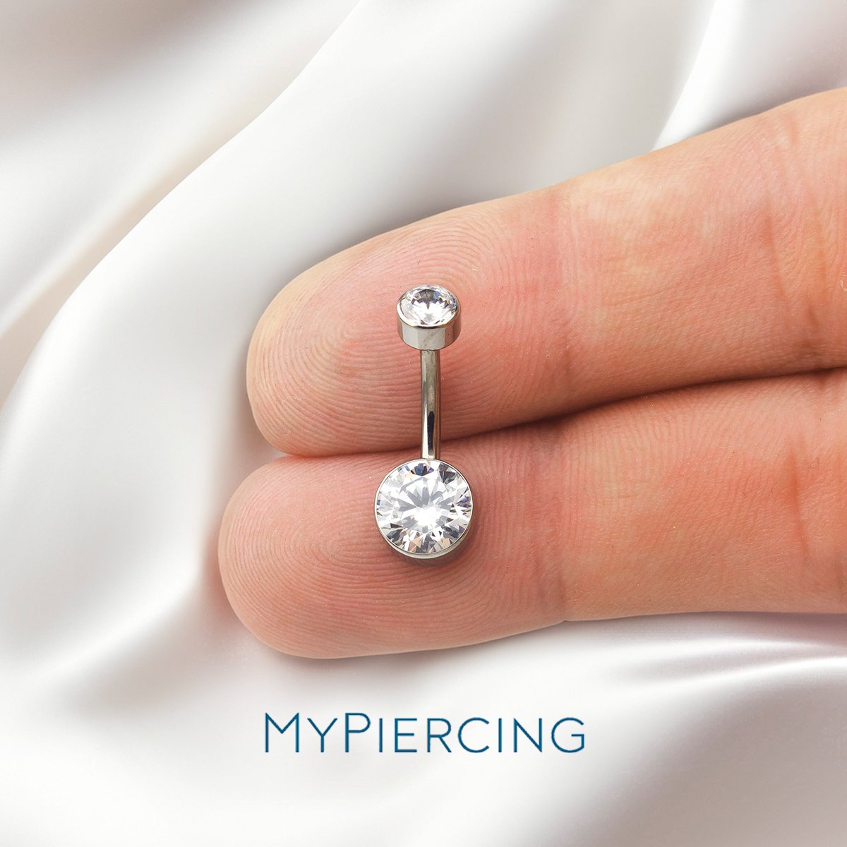 Banana di Titanio ASTM F136 Flat con Zirconie - immagine 4