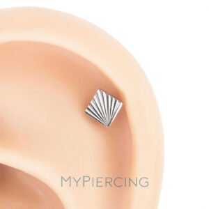 Labret Rombo Spectrum in Titanio ASTM F136