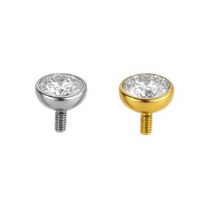 Topo Ponto de Luz de Titânio R/I sem Garra