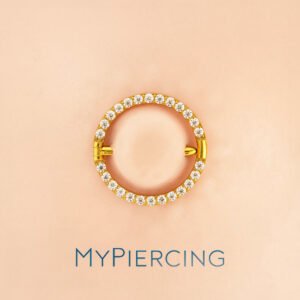 Nipple Clicker di Titanio ASTM F136 Rivestito di Zirconie