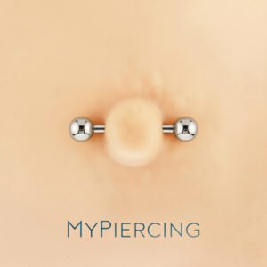 Barbell 1,6mm con sfera 4mm Titanio ASTM F136