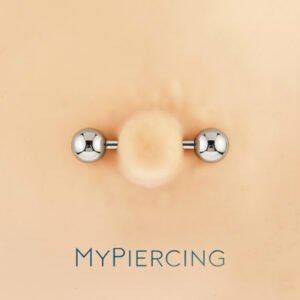 Barbell 1.6mm con sfera 5mm Titanio ASTM F136